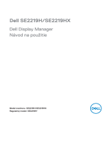 Dell SE2219H/SE2219HX Užívateľská príručka