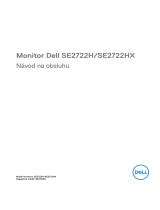 Dell SE2722HX Užívateľská príručka