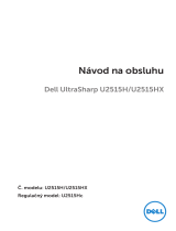 Dell U2515H Užívateľská príručka