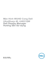 Dell U4021QW Užívateľská príručka