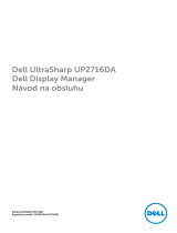 Dell UP2716DA Užívateľská príručka