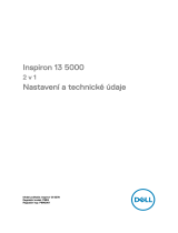 Dell Inspiron 13 5378 2-in-1 Stručná príručka spustenia