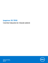 Dell Inspiron 15 7510 Užívateľská príručka