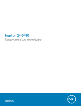 Dell Inspiron 3480 AIO Stručná príručka spustenia