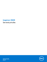 Dell Inspiron 3505 Používateľská príručka
