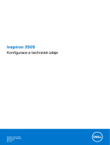Dell Inspiron 3505 Užívateľská príručka