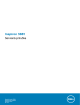 Dell Inspiron 3881 Používateľská príručka