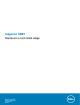Dell Inspiron 3881 Užívateľská príručka