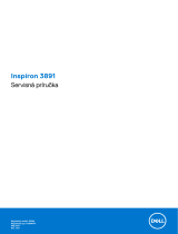 Dell Inspiron 3891 Používateľská príručka