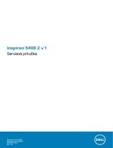 Dell Inspiron 5406 2-in-1 Používateľská príručka