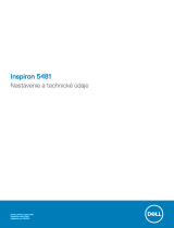 Dell Inspiron 5481 2-in-1 Užívateľská príručka