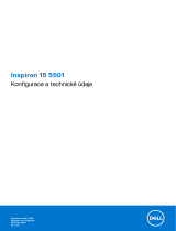 Dell Inspiron 5501/5508 Užívateľská príručka