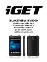 iGET Blackview BV 5000 Návod na obsluhu
