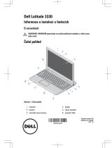 Dell Latitude 3330 Stručná príručka spustenia