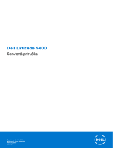 Dell Latitude 5400 Návod na obsluhu