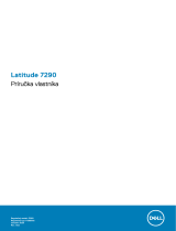 Dell Latitude 7290 Návod na obsluhu