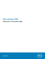 Dell Latitude 7300 Návod na obsluhu