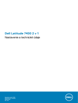 Dell Latitude 7400 2-in-1 Návod na obsluhu