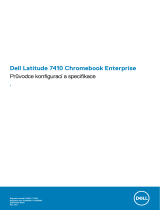 Dell Latitude 7410 Chromebook Enterprise Návod na obsluhu