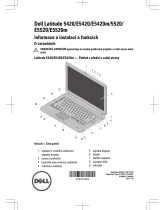 Dell Latitude E5520 Stručná príručka spustenia