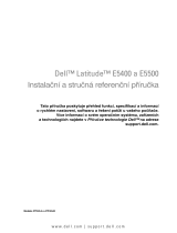 Dell Latitude E5500 Stručná príručka spustenia