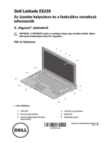 Dell Latitude E6220 Stručná príručka spustenia