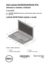 Dell Latitude E6430 Stručná príručka spustenia