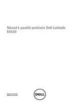 Dell Latitude E6520 Návod na obsluhu
