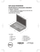 Dell Latitude E6520 Stručná príručka spustenia
