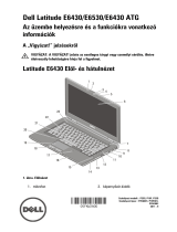 Dell Latitude E6530 Stručná príručka spustenia