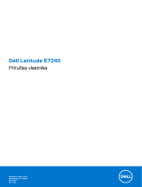 Dell Latitude E7240 Ultrabook Návod na obsluhu