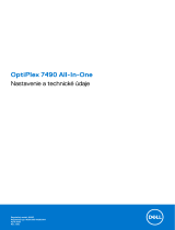 Dell OptiPlex 7490 All-In-One Návod na obsluhu