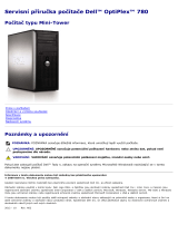Dell OptiPlex 780 Používateľská príručka