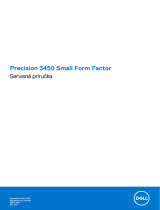 Dell Precision 3450 Small Form Factor Návod na obsluhu