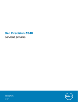 Dell Precision 3540 Návod na obsluhu