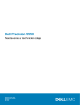 Dell Precision 5550 Návod na obsluhu