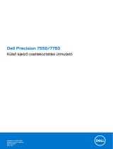Dell Precision 7550 Užívateľská príručka