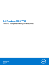 Dell Precision 7750 Užívateľská príručka