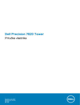 Dell Precision 7820 Tower Návod na obsluhu