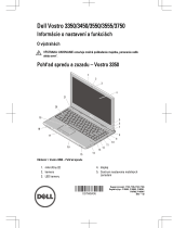 Dell Vostro 3550 Stručná príručka spustenia