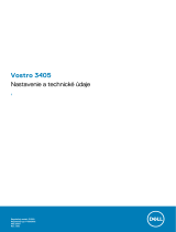 Dell Vostro 3405 Stručná príručka spustenia