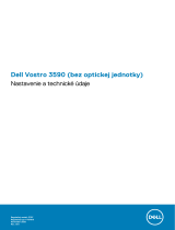 Dell Vostro 3590 Návod na obsluhu