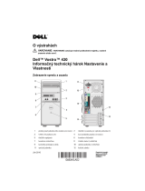 Dell Vostro 430 Stručná príručka spustenia