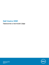 Dell Vostro 5391 Návod na obsluhu