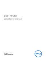 Dell XPS 18 1820 Užívateľská príručka