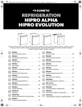 Dometic HiPro Alpha, HiPro Evolution Návod na používanie