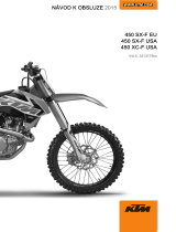 KTM 450 XC-F 2015 Návod na obsluhu