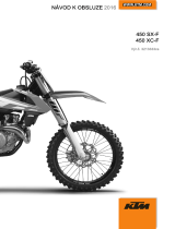 KTM 450 XC-F 2016 Návod na obsluhu