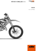 KTM 85 SX 19/16 2022 Návod na obsluhu