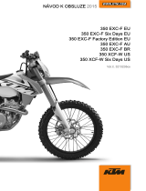 KTM 350 XCF-W 2015 Návod na obsluhu